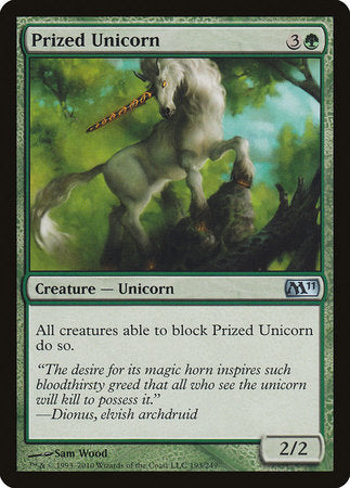 Prized Unicorn [Magic 2011] | Black Swamp Games