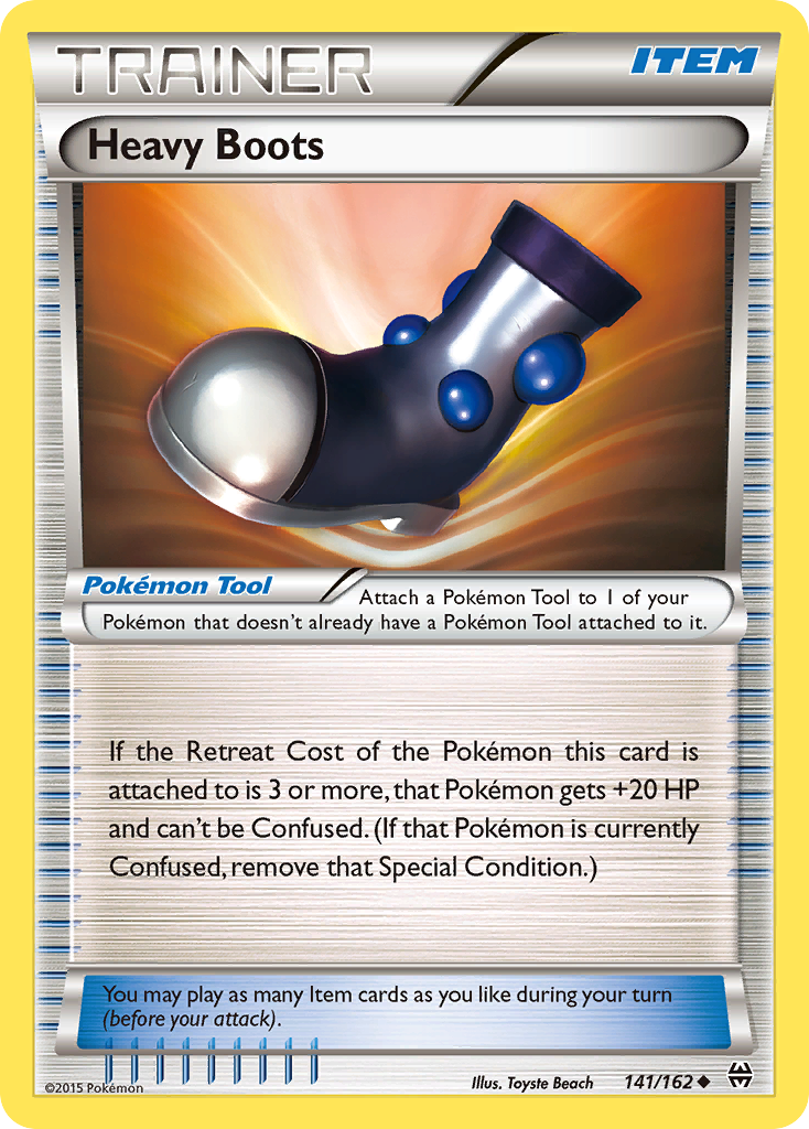 Heavy Boots (141/162) [XY: BREAKthrough] | Black Swamp Games