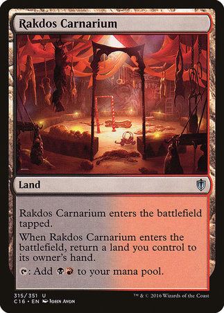 Rakdos Carnarium [Commander 2016] | Black Swamp Games