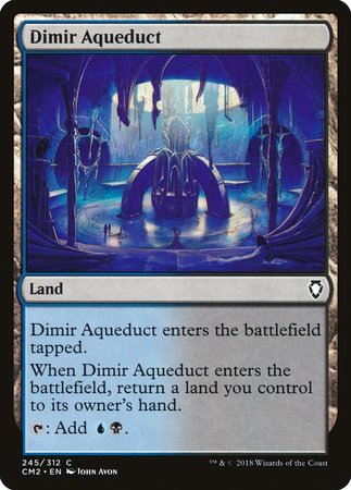 Dimir Aqueduct [Commander Anthology Volume II] | Black Swamp Games