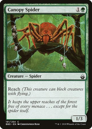 Canopy Spider [Battlebond] | Black Swamp Games