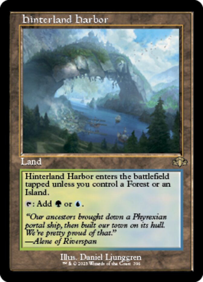 Hinterland Harbor (Retro) [Dominaria Remastered] | Black Swamp Games