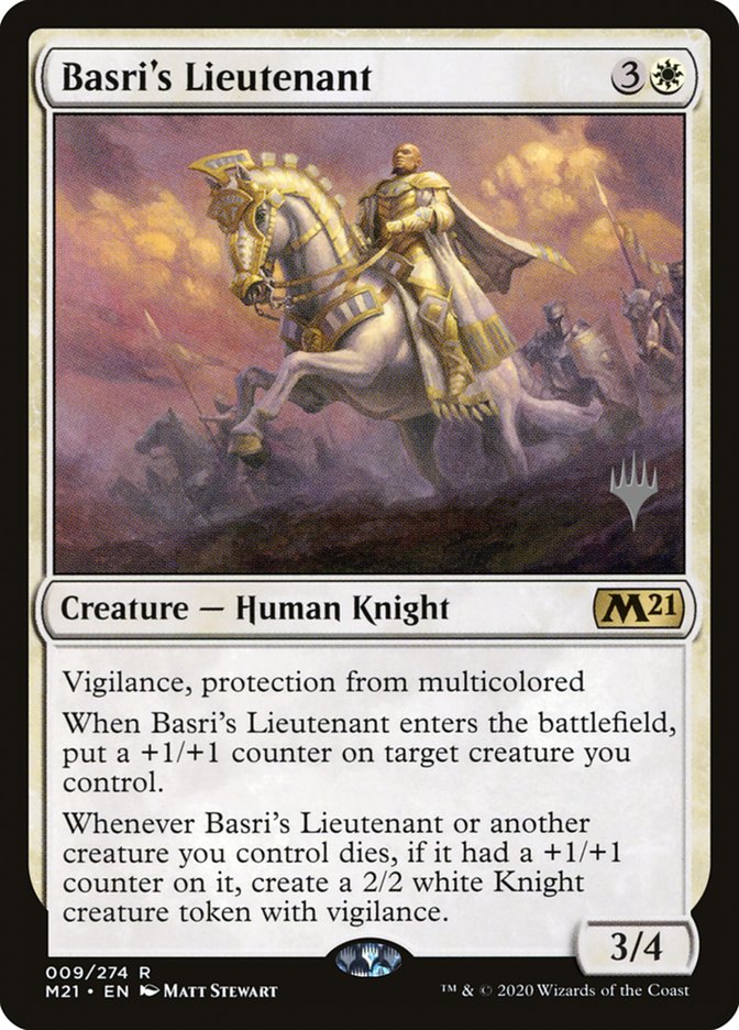 Basri's Lieutenant (Promo Pack) [Core Set 2021 Promos] | Black Swamp Games