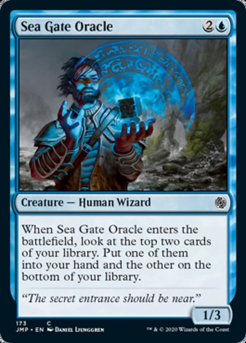 Sea Gate Oracle [Jumpstart] | Black Swamp Games