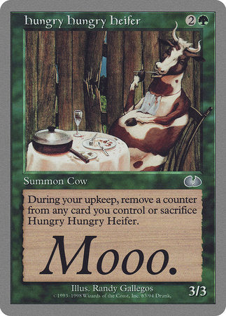 Hungry Hungry Heifer [Unglued] | Black Swamp Games