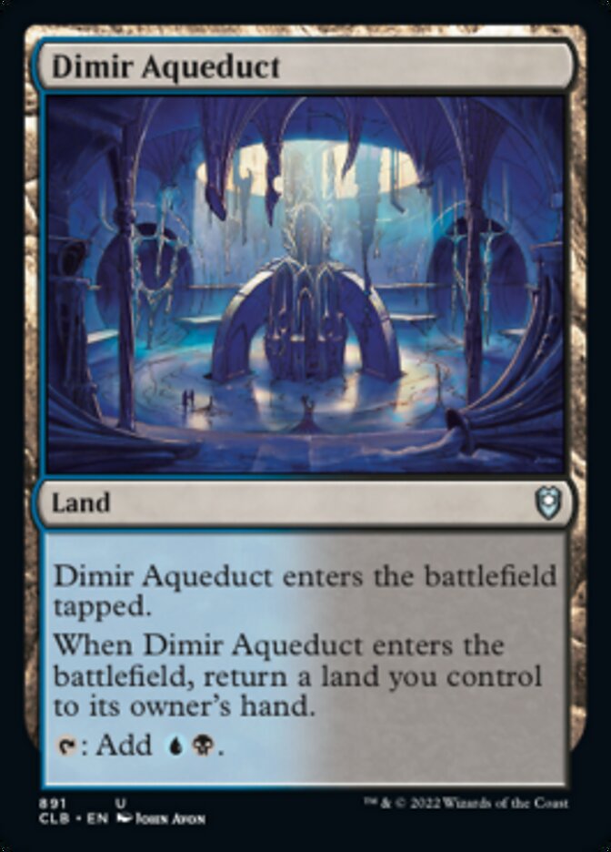 Dimir Aqueduct [Commander Legends: Battle for Baldur's Gate] | Black Swamp Games