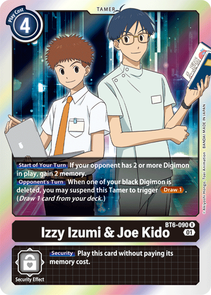 Izzy Izumi & Joe Kido [BT6-090] [Double Diamond] | Black Swamp Games