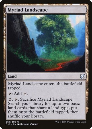 Myriad Landscape [Commander 2019] | Black Swamp Games