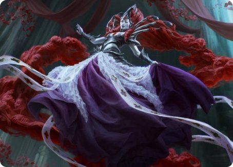 Olivia, Crimson Bride Art Card [Innistrad: Crimson Vow Art Series] | Black Swamp Games