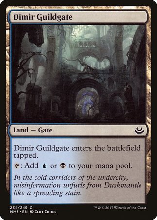 Dimir Guildgate [Modern Masters 2017] | Black Swamp Games