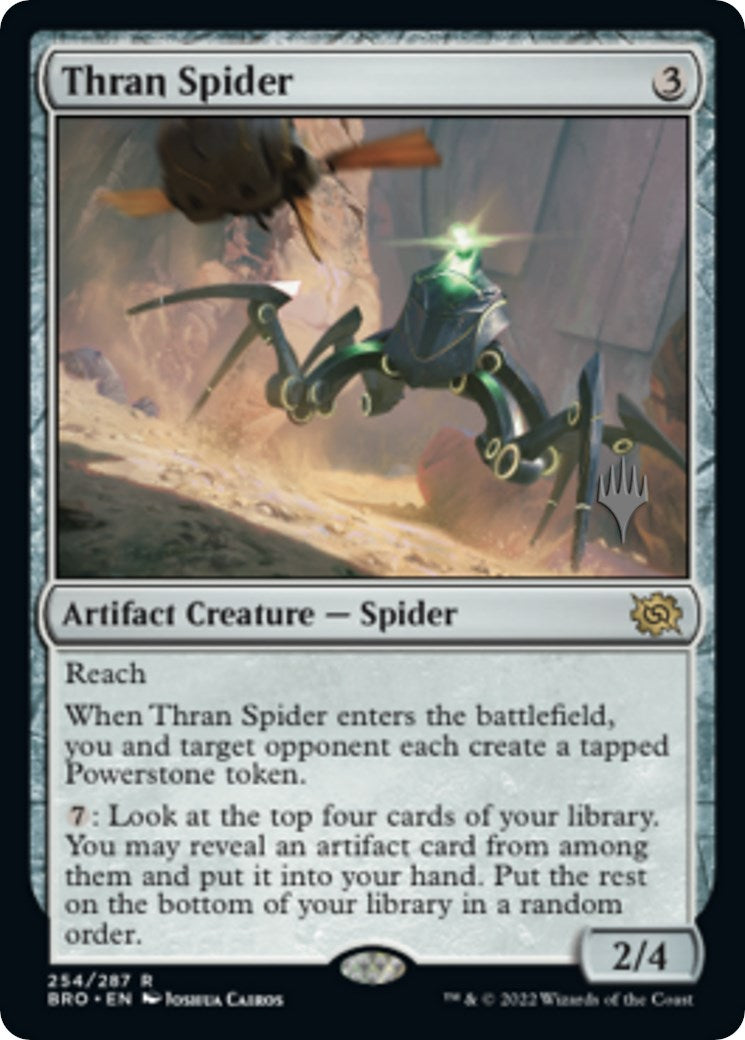 Thran Spider (Promo Pack) [The Brothers' War Promos] | Black Swamp Games