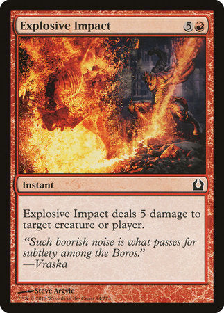 Explosive Impact [Return to Ravnica] | Black Swamp Games