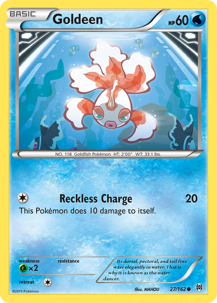 Goldeen (27/162) [XY: BREAKthrough] | Black Swamp Games