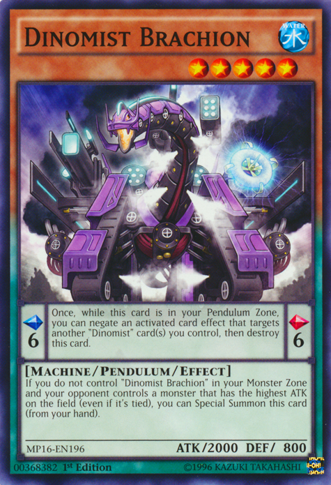Dinomist Brachion [MP16-EN196] Common | Black Swamp Games