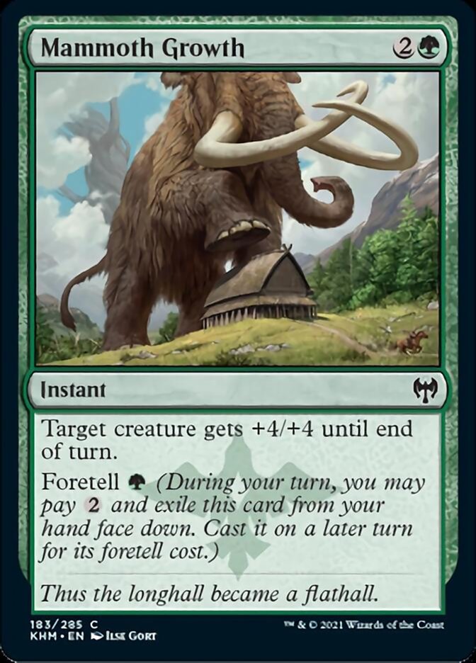 Mammoth Growth [Kaldheim] | Black Swamp Games