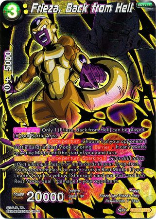 Frieza, Back from Hell (SPR) (BT5-091) [Miraculous Revival] | Black Swamp Games