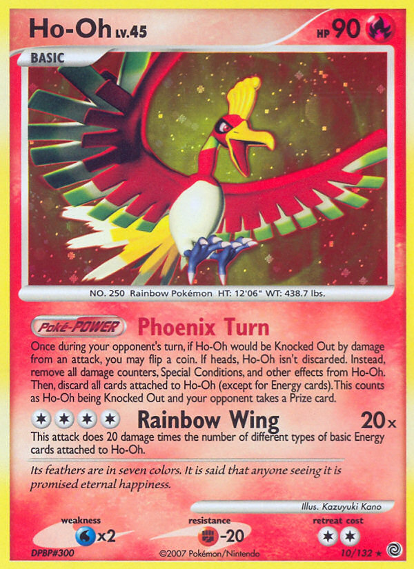 Ho-Oh (10/132) [Diamond & Pearl: Secret Wonders] | Black Swamp Games