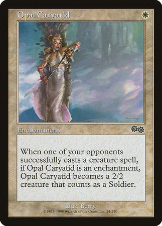 Opal Caryatid [Urza's Saga] | Black Swamp Games