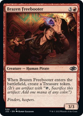 Brazen Freebooter [Jumpstart 2022] | Black Swamp Games