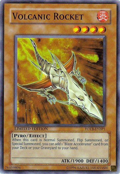 Volcanic Rocket [FOTB-ENSP1] Super Rare | Black Swamp Games