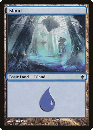 Island (169) [New Phyrexia] | Black Swamp Games