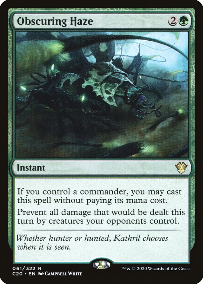 Obscuring Haze [Commander 2020] | Black Swamp Games