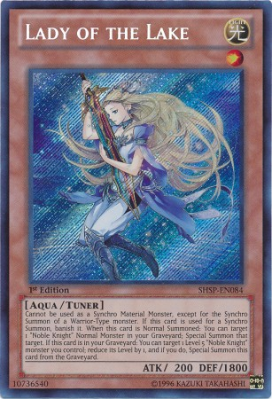 Lady of the Lake [SHSP-EN084] Secret Rare | Black Swamp Games