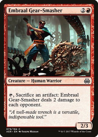 Embraal Gear-Smasher [Aether Revolt] | Black Swamp Games