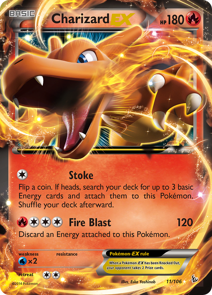 Charizard EX (11/106) [XY: Flashfire] | Black Swamp Games