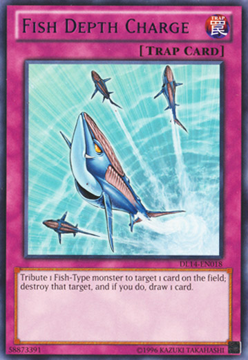 Fish Depth Charge (Purple) [DL14-EN018] Rare | Black Swamp Games