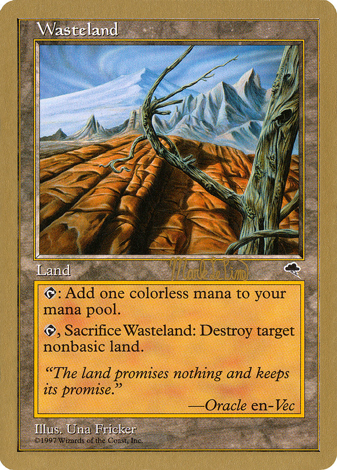 Wasteland (Mark Le Pine) [World Championship Decks 1999] | Black Swamp Games