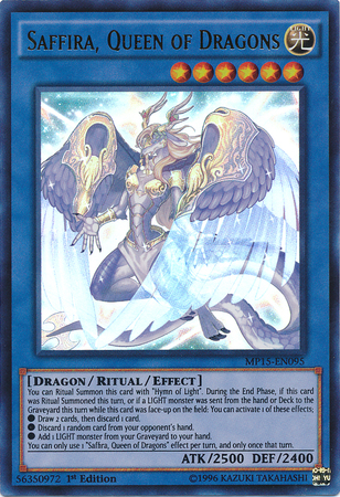 Saffira, Queen of Dragons [MP15-EN095] Ultra Rare | Black Swamp Games