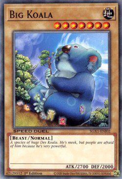 Big Koala [SGX1-ENI02] Common | Black Swamp Games