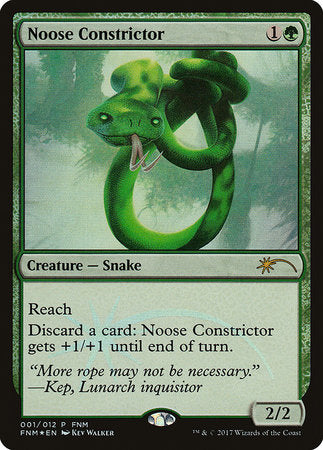 Noose Constrictor [Friday Night Magic 2017] | Black Swamp Games