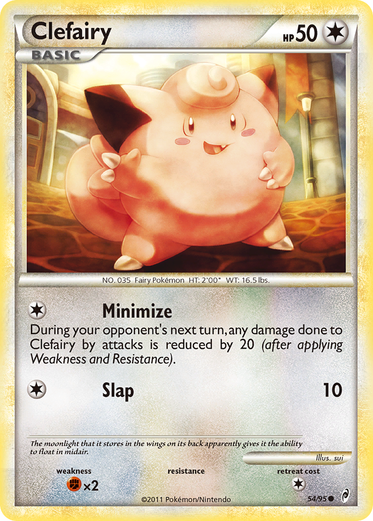 Clefairy (54/95) [HeartGold & SoulSilver: Call of Legends] | Black Swamp Games