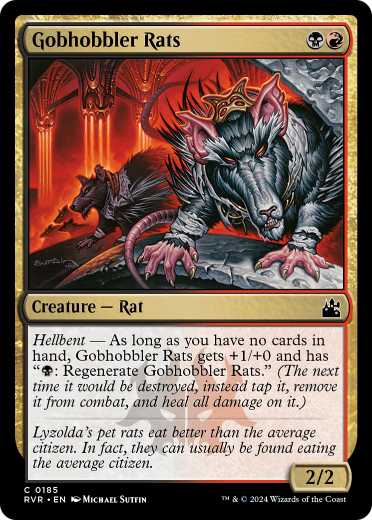 Gobhobbler Rats [Ravnica Remastered] | Black Swamp Games