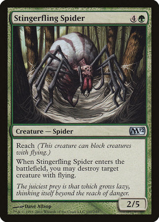 Stingerfling Spider [Magic 2012] | Black Swamp Games