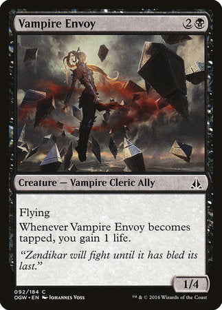 Vampire Envoy [Oath of the Gatewatch] | Black Swamp Games