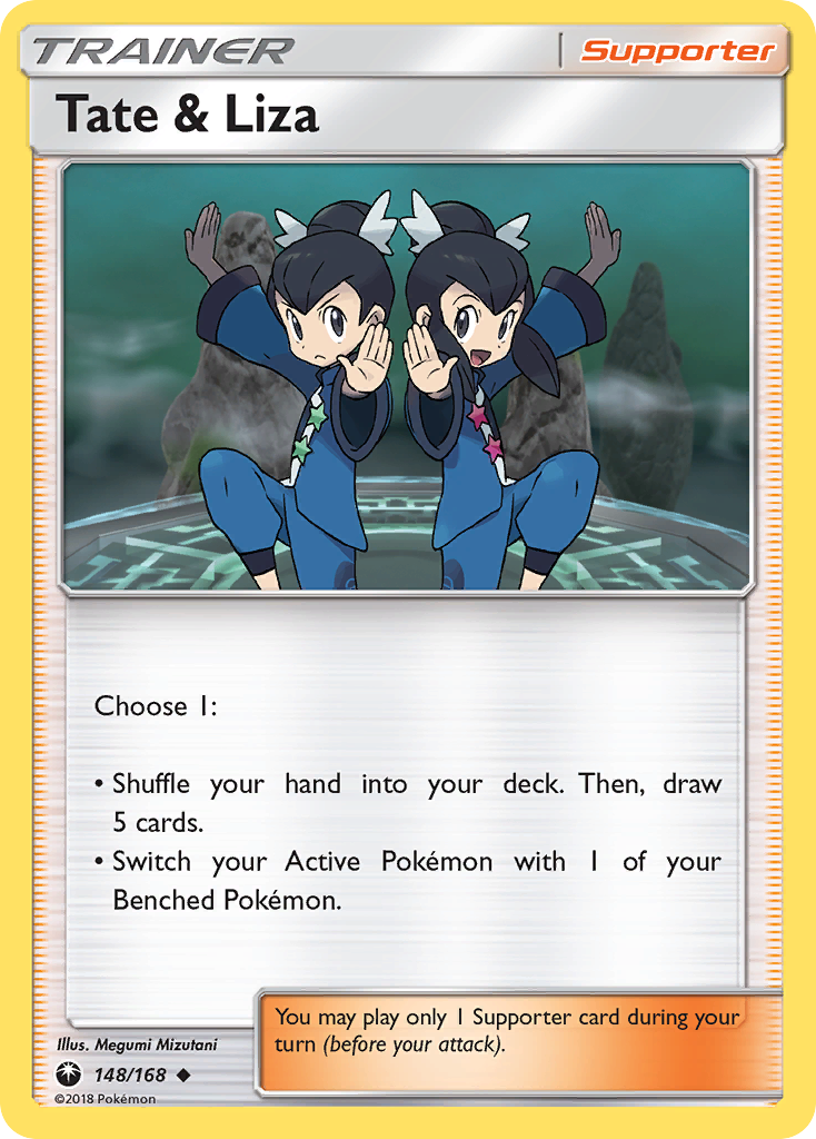 Tate & Liza (148/168) [Sun & Moon: Celestial Storm] | Black Swamp Games