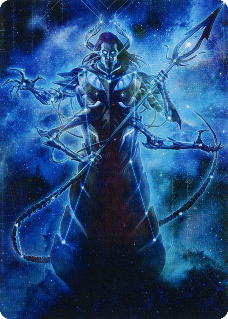 Heliod, the Warped Eclipse Art Card [March of the Machine Art Series] | Black Swamp Games