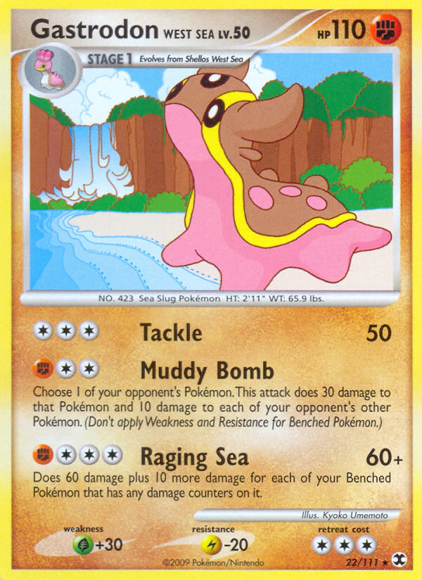 Gastrodon West Sea (22/111) [Platinum: Rising Rivals] | Black Swamp Games