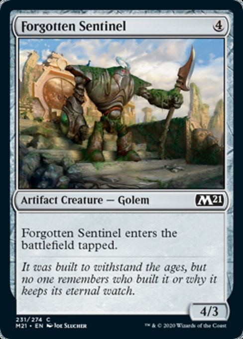 Forgotten Sentinel [Core Set 2021] | Black Swamp Games