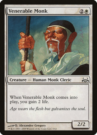 Venerable Monk [Duel Decks: Divine vs. Demonic] | Black Swamp Games