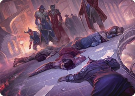 Make an Example Art Card [Streets of New Capenna Art Series] | Black Swamp Games