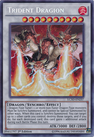 Trident Dragion [LC5D-EN237] Secret Rare | Black Swamp Games