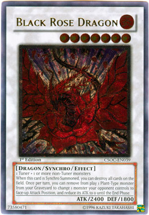 Black Rose Dragon (UTR) [CSOC-EN039] Ultimate Rare | Black Swamp Games