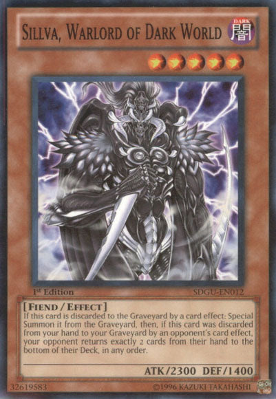 Sillva, Warlord of Dark World [SDGU-EN012] Common | Black Swamp Games