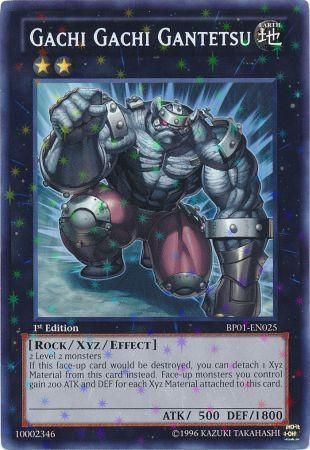 Gachi Gachi Gantetsu [BP01-EN025] Starfoil Rare | Black Swamp Games