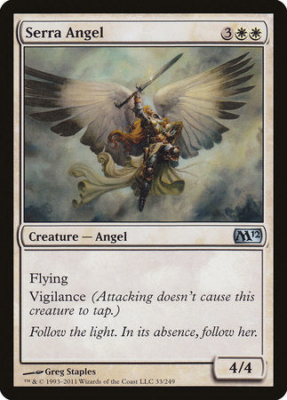 Serra Angel [Magic 2012] | Black Swamp Games