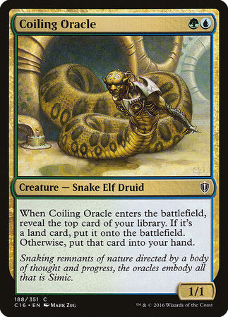 Coiling Oracle [Commander 2016] | Black Swamp Games